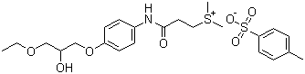 Suplatast tosilate molecular structure (CAS 94055-76-2)