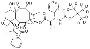 structure of CAS# 940867-25-4, 多西他赛-D9