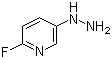 2-氟-5-肼基吡啶分子结构 (CAS 940958-93-0)