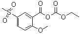 CAS # 94134-08-4, 2-Methoxy-5-(methylsulfonyl)benzoic acid anhydride with ethyl hydrogen carbonate