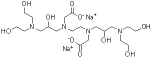 CAS # 94134-74-4, N,N'-1,2-Ethanediylbis[N-[3-[bis(2-hydroxyethyl)amino]-2-hydroxypropyl]glycine disodium salt