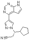 S-Ruxolitinib分子结构 (CAS 941685-37-6)