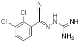 CAS 登录号：94213-23-7, (2Z)-2-[氰基(2,3-二氯苯基)亚甲基]脒基肼