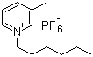 CAS 登录号：942196-38-5, 1-己基-3-甲基吡啶鎓六氟磷酸盐