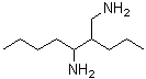 2-丙基-1,3-庚二胺分子结构 (CAS 94226-15-0)