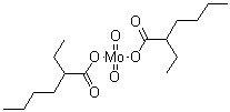 CAS # 94232-43-6, (T-4)-Bis(2-ethylhexanoato-O)dioxomolybdenum
