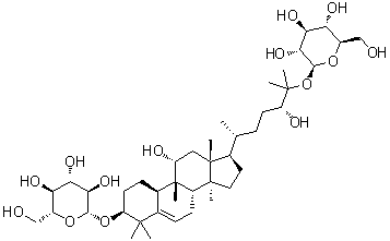 罗汉果甙 II B分子结构 (CAS 942615-25-0)