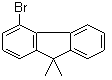 4-溴-9,9-二甲基-9H-芴分子结构 (CAS 942615-32-9)