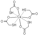 CAS # 94276-42-3, Tetrakis(mercaptoacetato-O,S)cerium