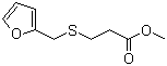 3-糠硫基丙酸甲酯分子结构 (CAS 94278-26-9)