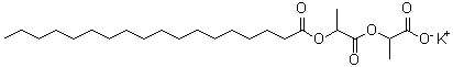 CAS # 94278-96-3, Octadecanoic acid 2-(1-carboxyethoxy)-1-methyl-2-oxoethyl ester potassium salt