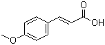 structure of CAS# 943-89-5, 4-Methoxycinnamic acid