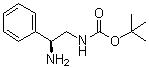 ((2S)-2-氨基-2-苯基乙基)氨基甲酸叔丁酯分子结构 (CAS 943322-87-0)