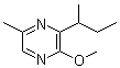 structure of CAS# 94344-70-4, 2-Methoxy-5-methyl-3-(1-methylpropyl)pyrazine