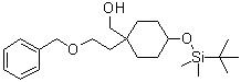 [1-(2-苄氧基乙基)-4-(叔丁基二甲基硅烷基氧基)环己基]甲醇分子结构 (CAS 943515-16-0)