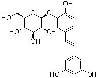 structure of CAS# 94356-26-0, 曲札芪苷