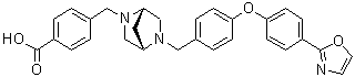 Acebilustat分子结构 (CAS 943764-99-6)