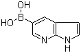 (1H-吡咯并[2,3-b]吡啶-5-基)硼酸分子结构 (CAS 944059-24-9)