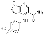 Peficitinib分子结构 (CAS 944118-01-8)