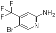 structure of CAS# 944401-56-3, 5-溴-4-(三氟甲基)吡啶-2-胺