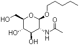 CAS # 94483-64-4, Pentyl 2-(acetylamino)-2-deoxy-beta-D-glucopyranoside