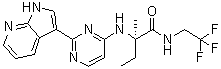structure of CAS# 944842-54-0, Decernotinib