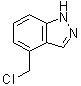 4-(氯甲基)-1H-吲唑分子结构 (CAS 944898-78-6)
