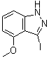 3-碘-4-甲氧基-1H-吲唑分子结构 (CAS 944898-81-1)