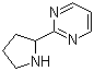 2-(2-吡咯烷基)嘧啶分子结构 (CAS 944905-56-0)