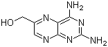 structure of CAS# 945-24-4, 2,4-二氨基-6-羟甲基蝶啶