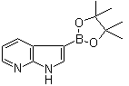 structure of CAS# 945256-29-1, 7-氮杂吲哚-3-硼酸频哪醇酯