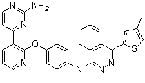 structure of CAS# 945595-80-2, AMG 900