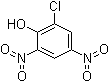 6-氯-2,4-二硝基苯酚分子结构 (CAS 946-31-6)