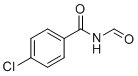 4-氯-N-甲酰基苯甲酰胺分子结构 (CAS 94670-39-0)