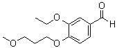 3-乙氧基-4-(3-甲氧基丙氧基)苯甲醛分子结构 (CAS 946779-35-7)