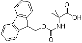 Fmoc-2-氨基异丁酸分子结构 (CAS 94744-50-0)