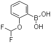 邻二氟甲氧基苯硼酸分子结构 (CAS 947533-11-1)