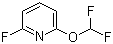 structure of CAS# 947534-62-5, 2-氟-6-(二氟甲氧基)吡啶
