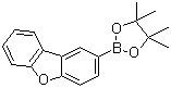 B-(二苯并呋喃-2-基)硼酸频哪醇酯分子结构 (CAS 947770-80-1)