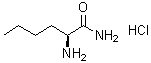 structure of CAS# 94787-97-0, L-Norleucinamide hydrochloride