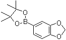 3,4-亚甲二氧基苯硼酸频哪醇酯分子结构 (CAS 94838-82-1)