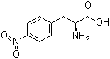 structure of CAS# 949-99-5, 4-硝基-L-苯丙氨酸