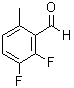 structure of CAS# 949026-74-8, 2,3-二氟-6-甲基苯甲醛