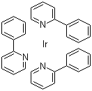 structure of CAS# 94928-86-6, Tris(2-phenylpyridine)iridium
