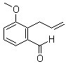 2-烯丙基-3-甲氧基苯甲醛分子结构 (CAS 94956-98-6)