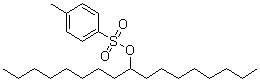 structure of CAS# 949898-99-1, 9-Heptadecanol p-toluenesulfonate