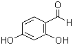 structure of CAS# 95-01-2, 2,4-Dihydroxybenzaldehyde