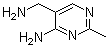 structure of CAS# 95-02-3, 4-Amino-5-aminomethyl-2-methylpyrimidine