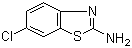 structure of CAS# 95-24-9, 2-氨基-6-氯苯并噻唑
