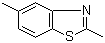 structure of CAS# 95-26-1, 2,5-二甲基苯并噻唑